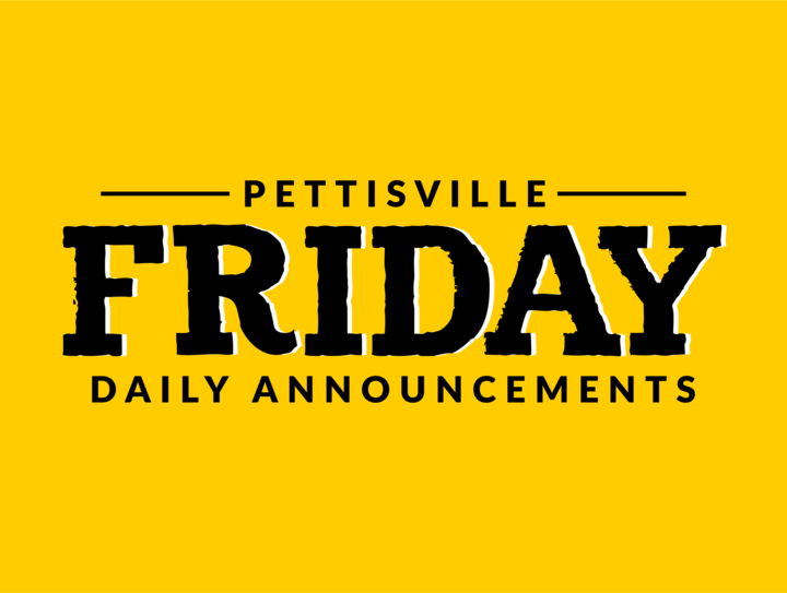 Announcements - Week of 2/10/2020