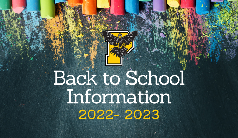 Back to School Information 22-23