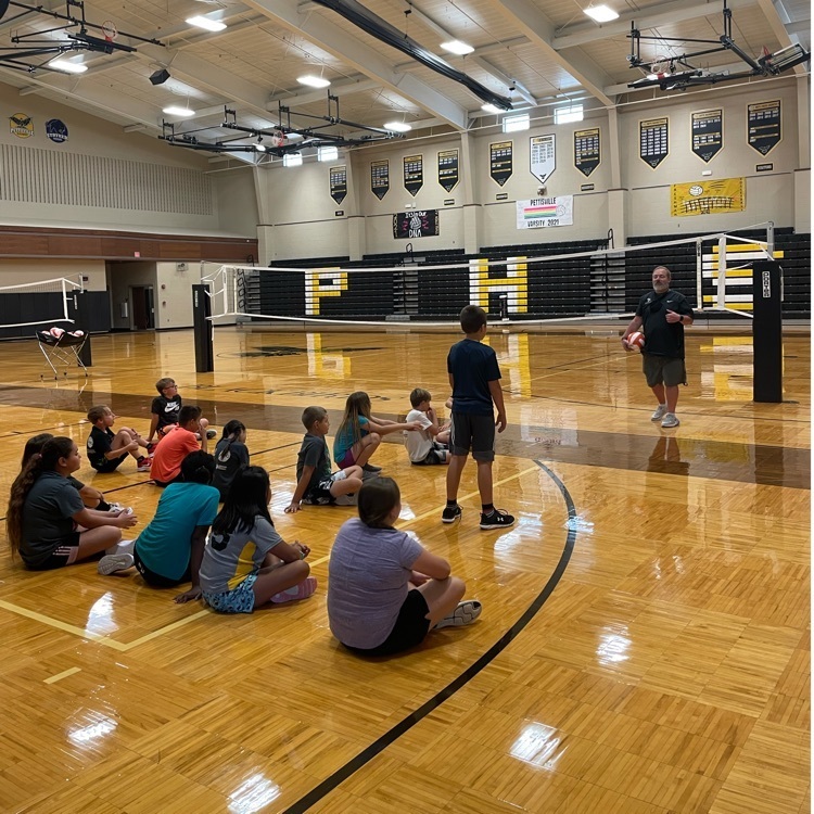 volleyball gym class