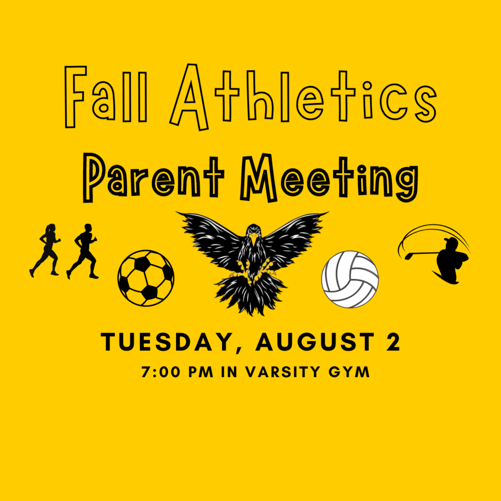 Fall Athletics Parent Meeting