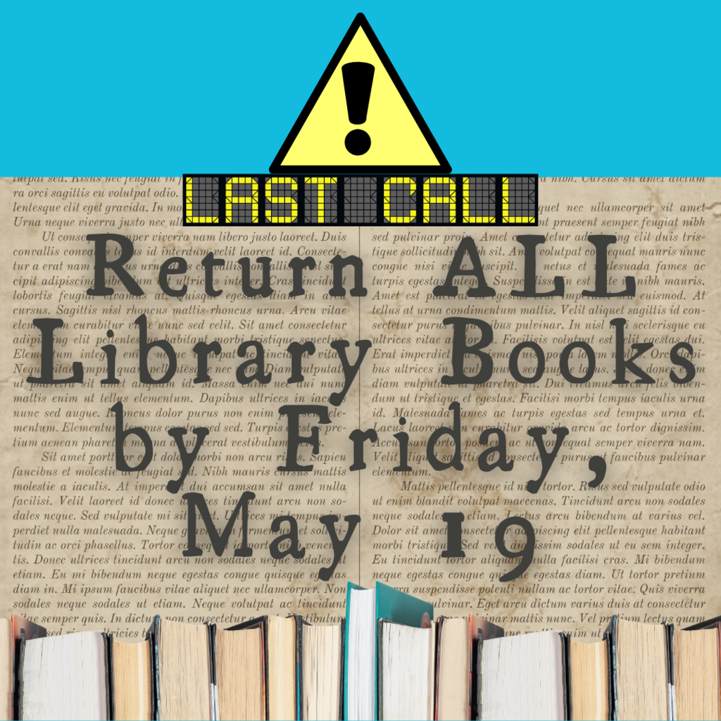 last call - reminder library books