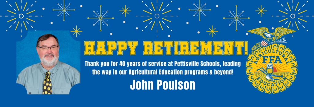 Happy Retirement John Poulson